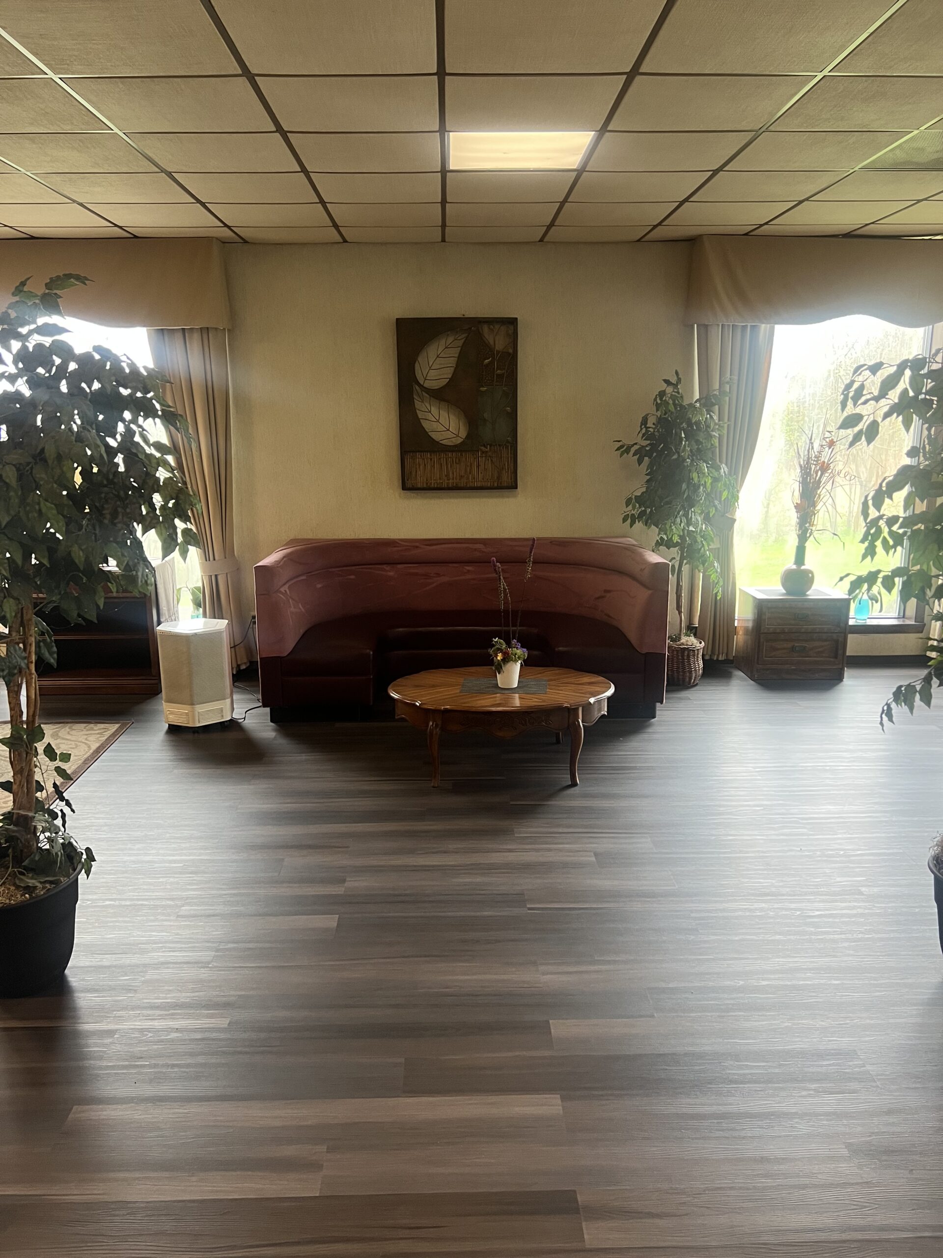 Hotel lobby