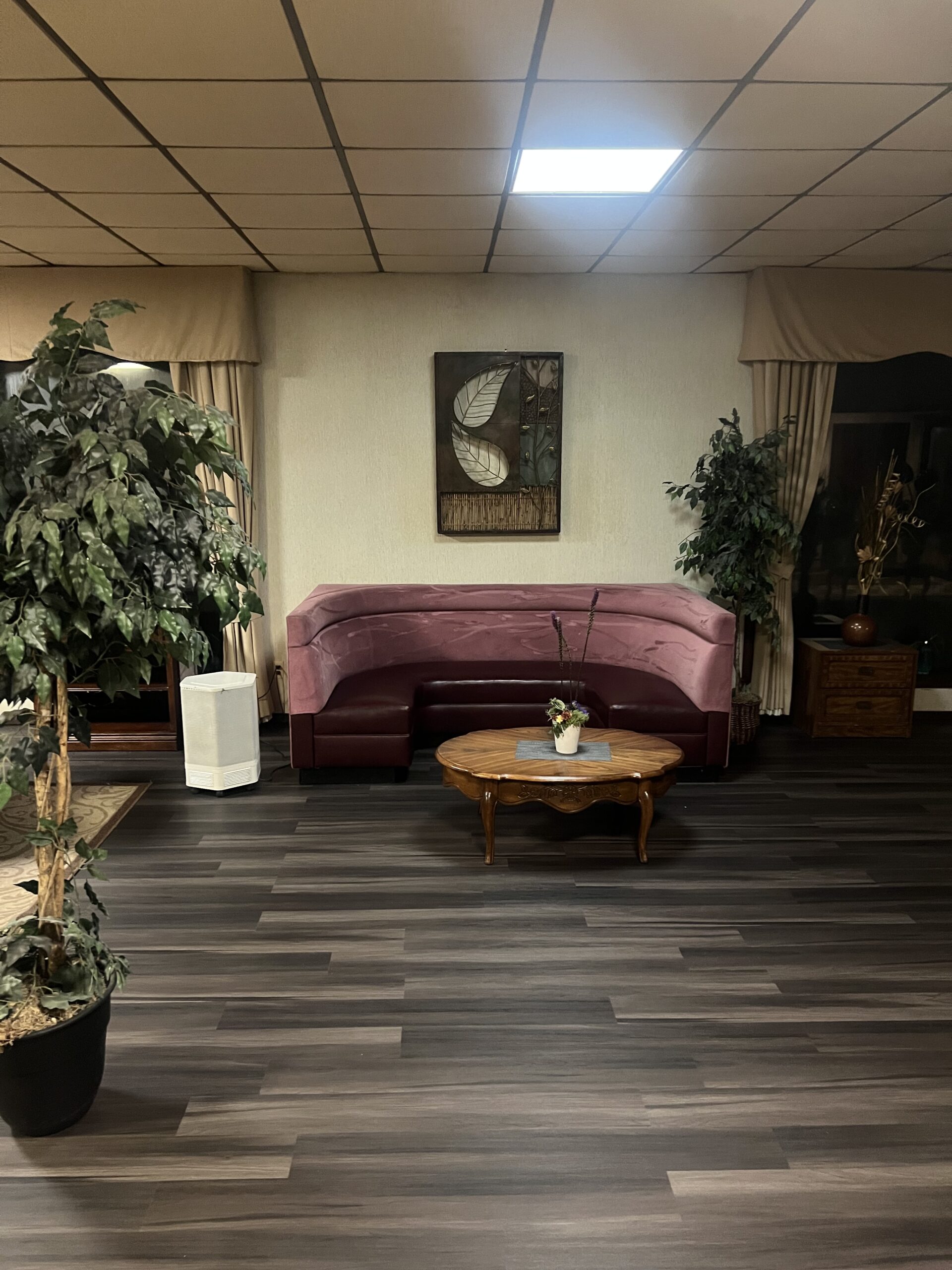 Hotel lobby
